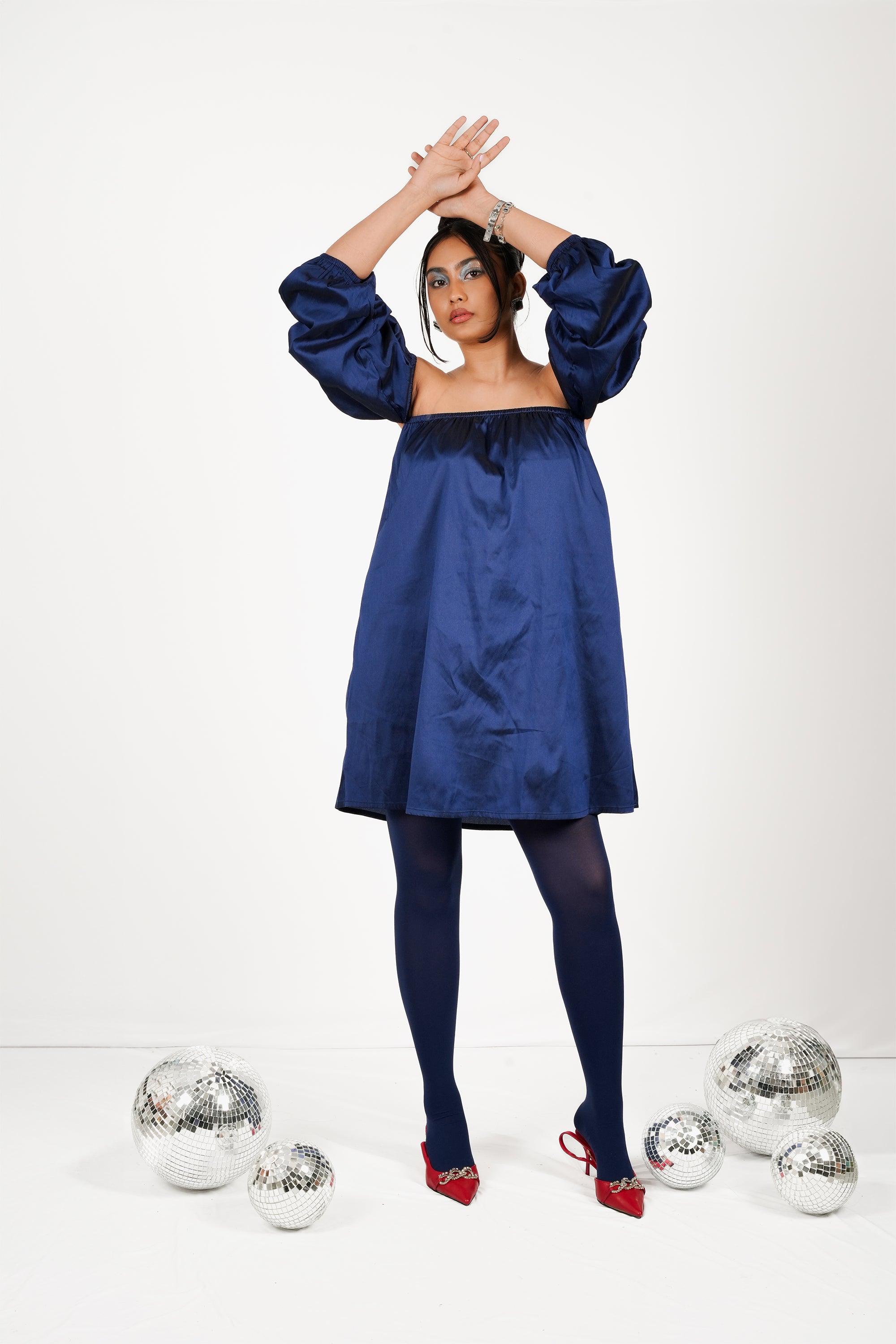 Blueberry Soufflé Dress