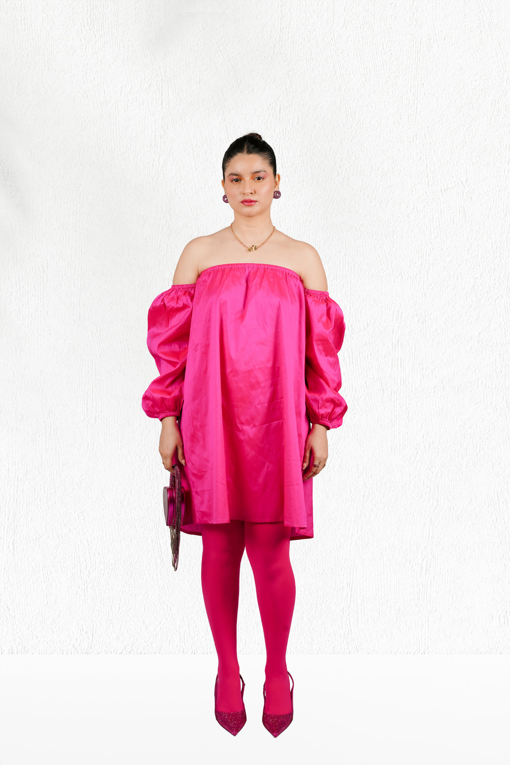 Raspeberry Soufflé dress