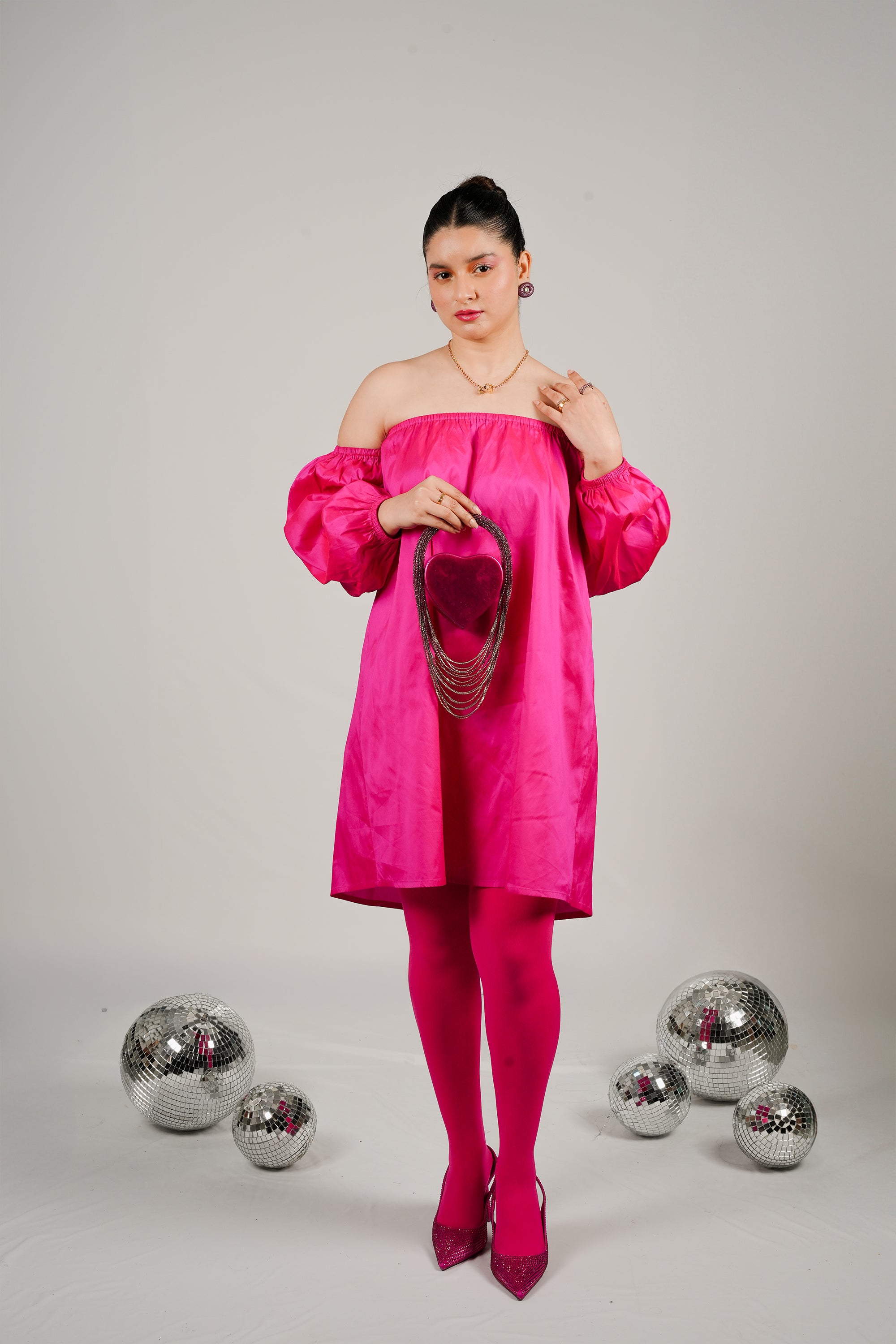 Raspeberry Soufflé dress