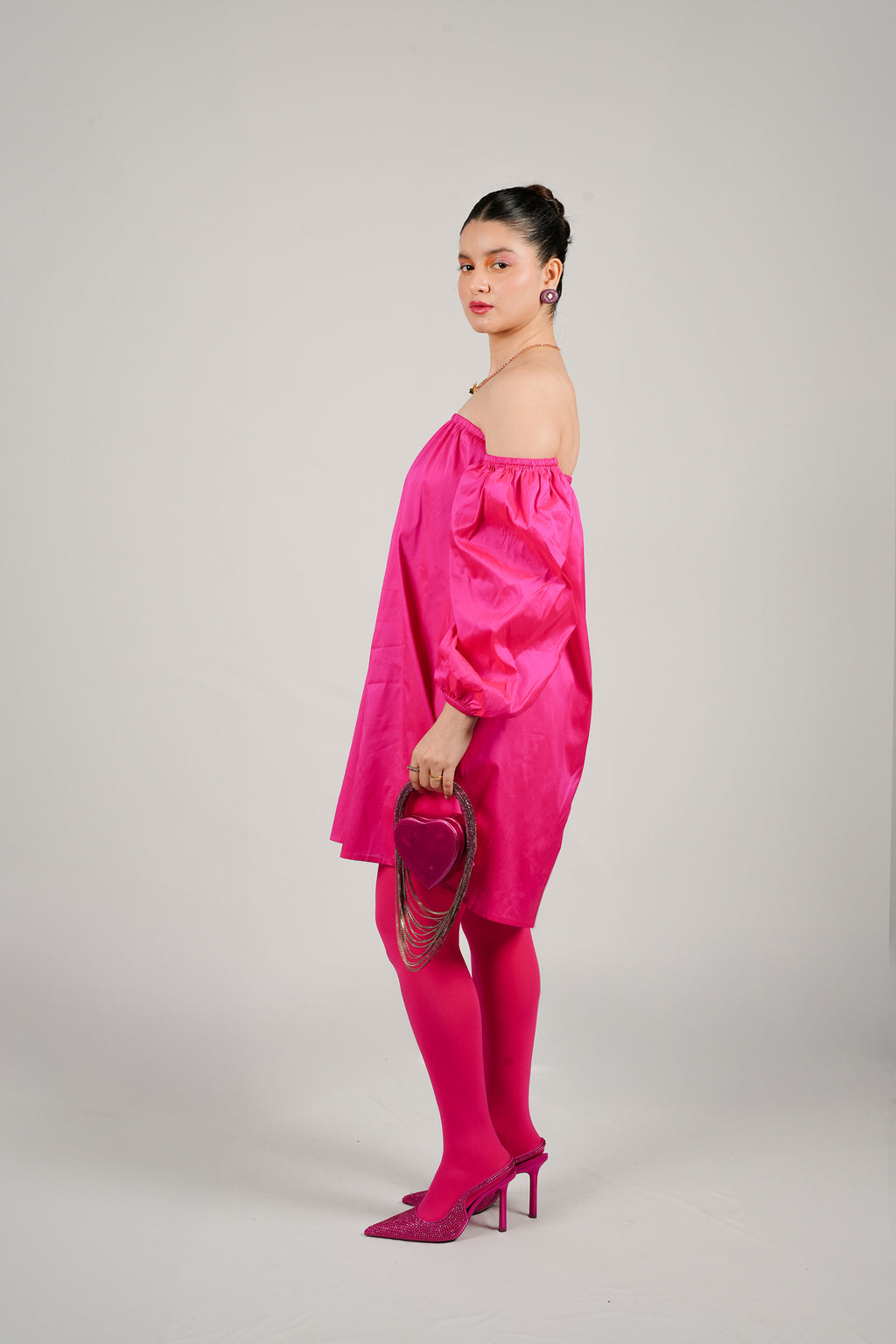 Raspeberry Soufflé dress