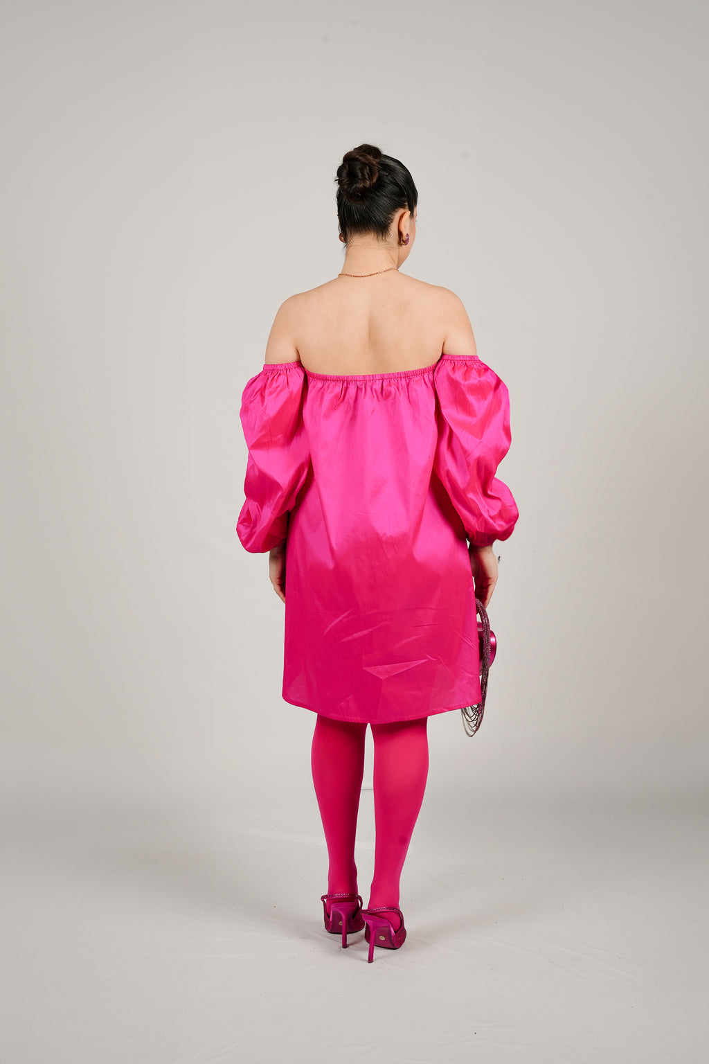 Raspeberry Soufflé dress