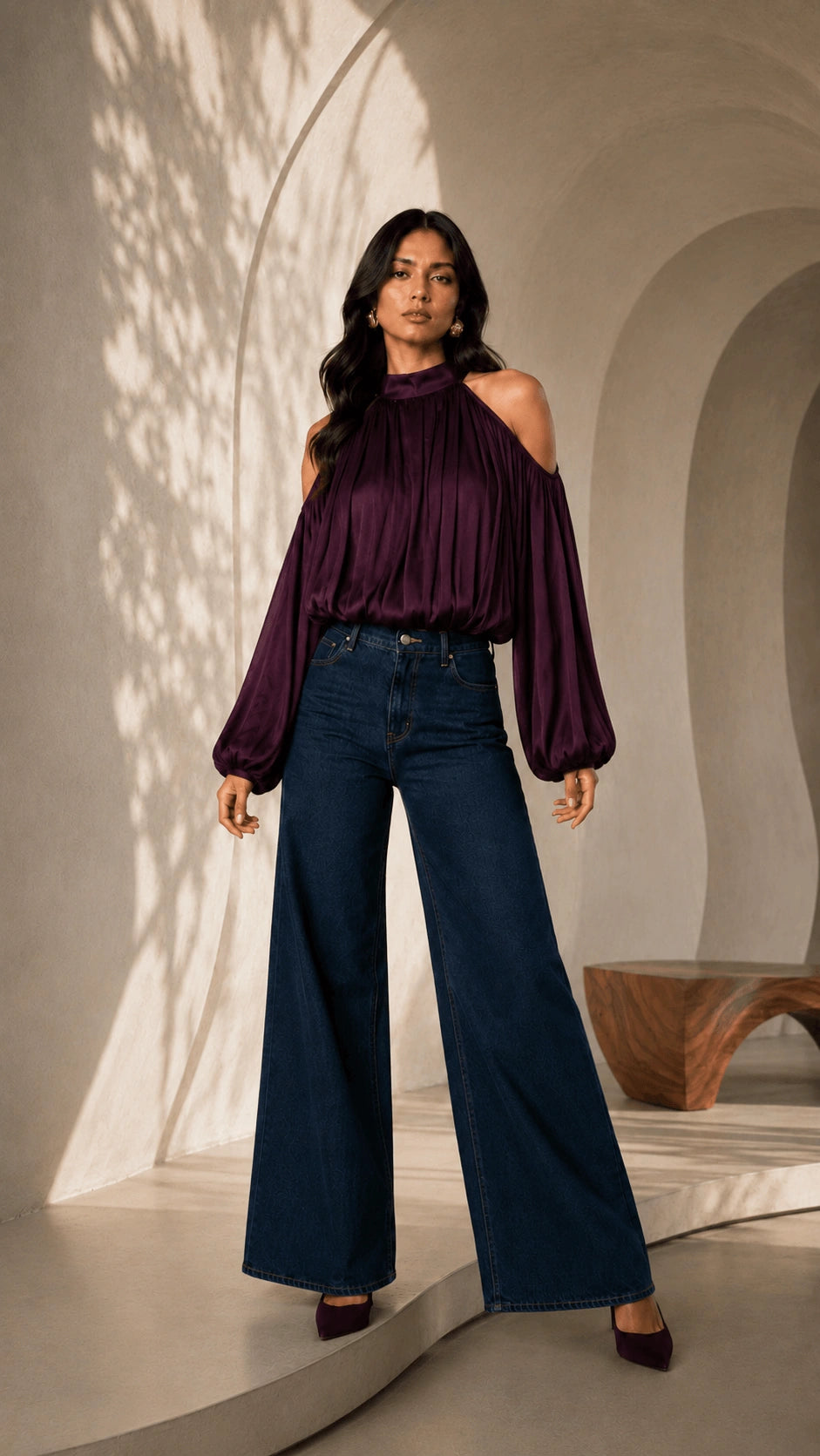 Plum Parfait Top