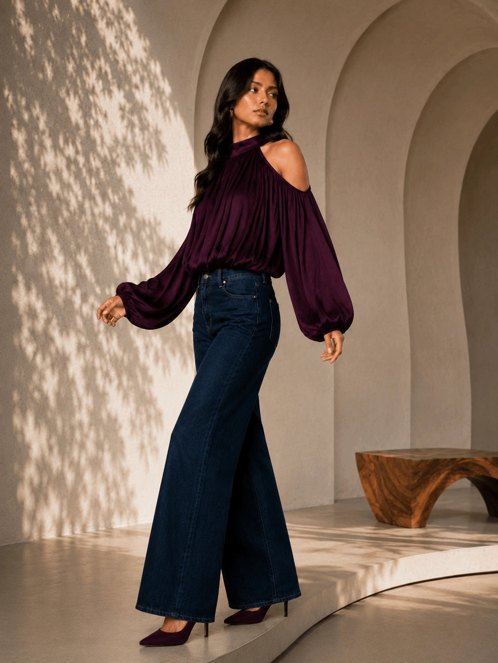 Plum Parfait Top
