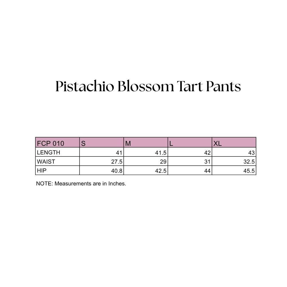 Pistachio Blossom Tart Pants