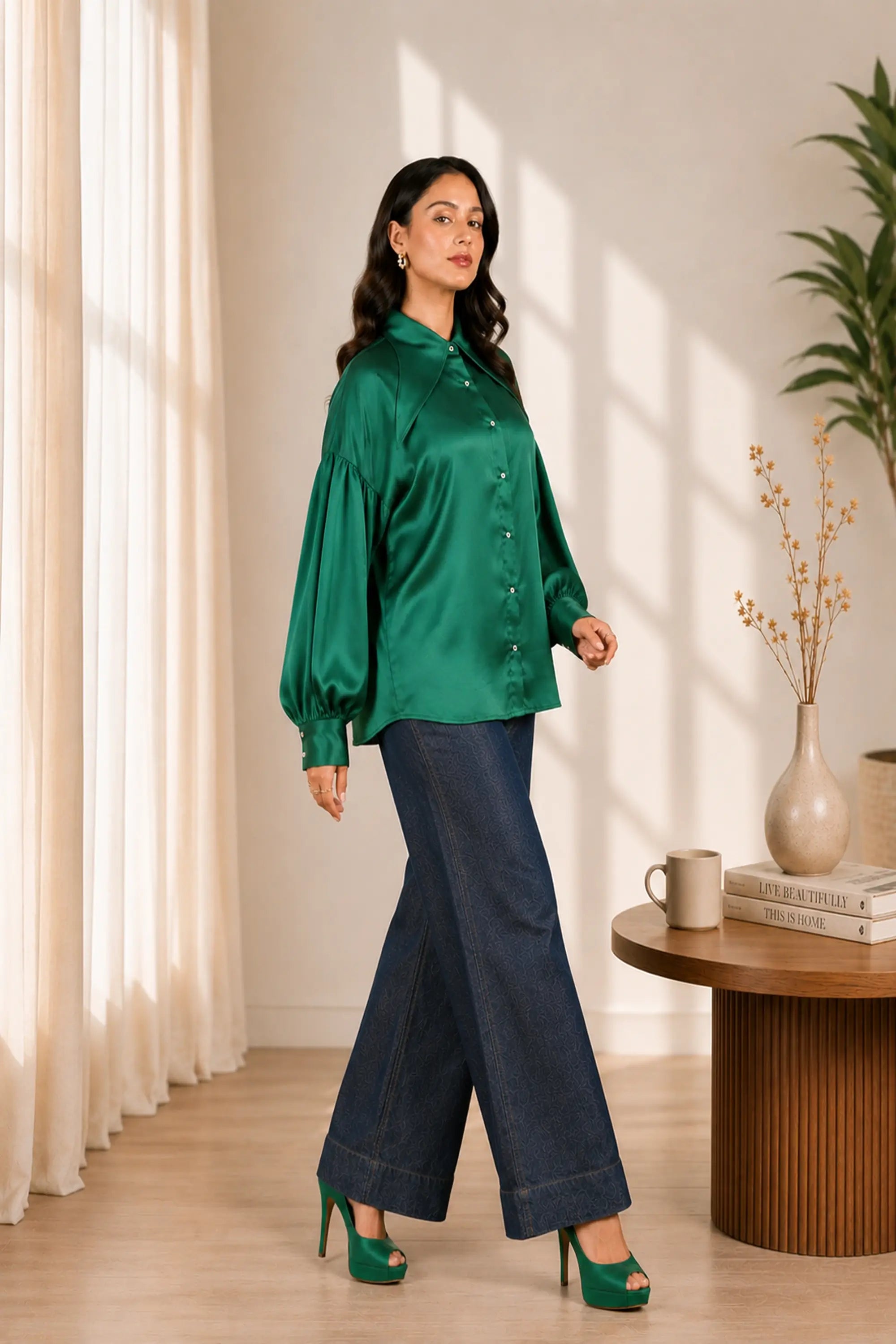 Emerald Mousse Shirt