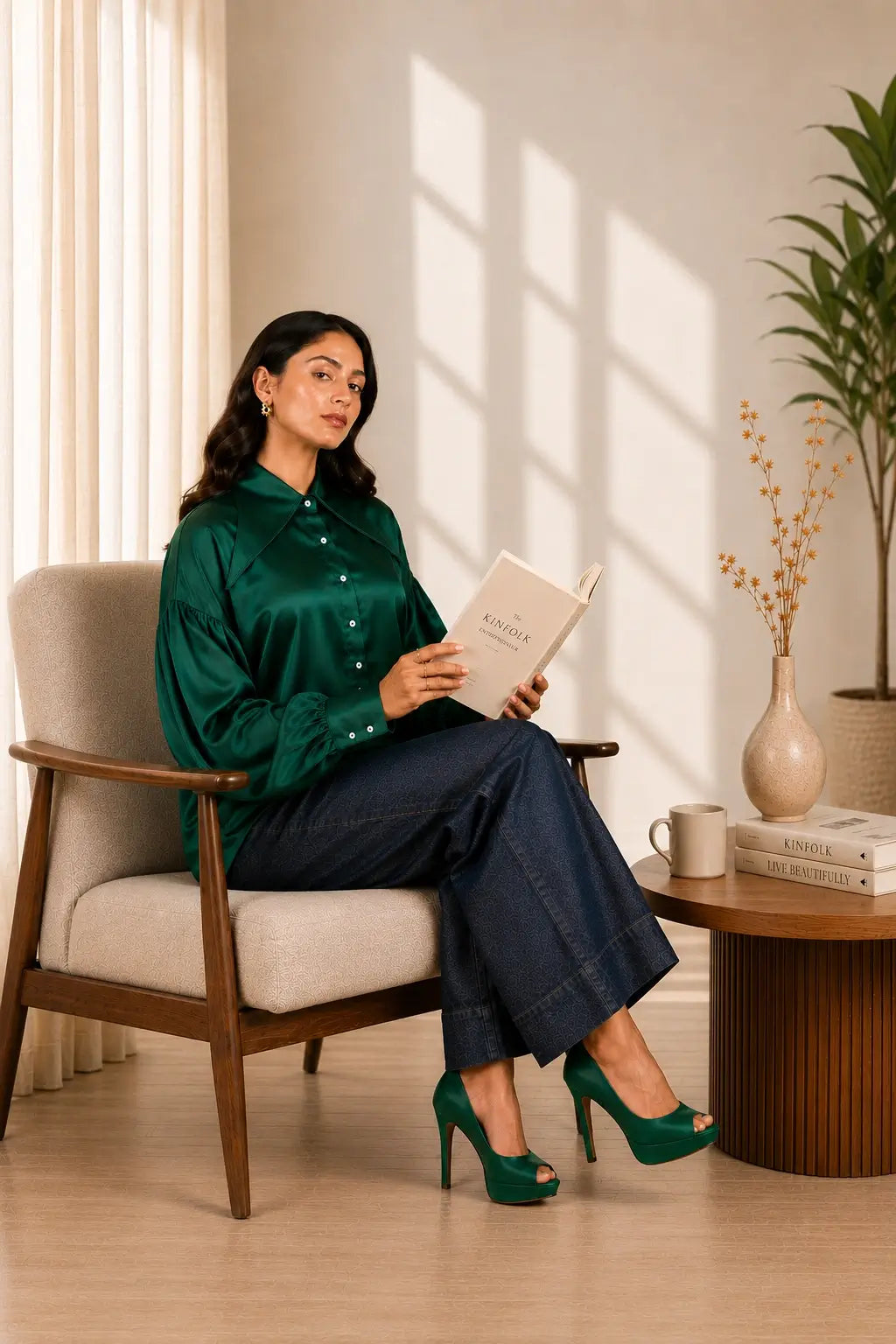 Emerald Mousse Shirt