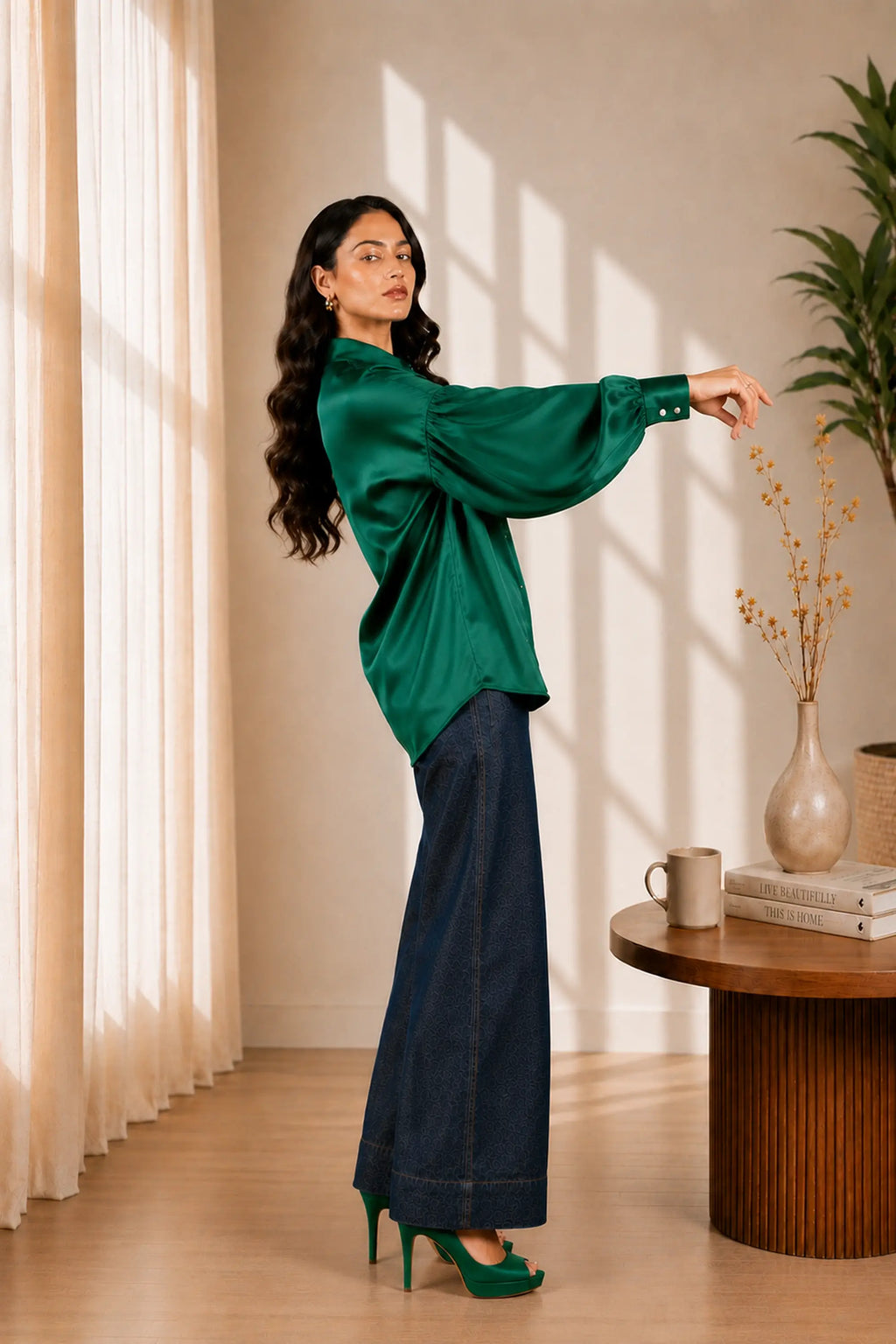 Emerald Mousse Shirt