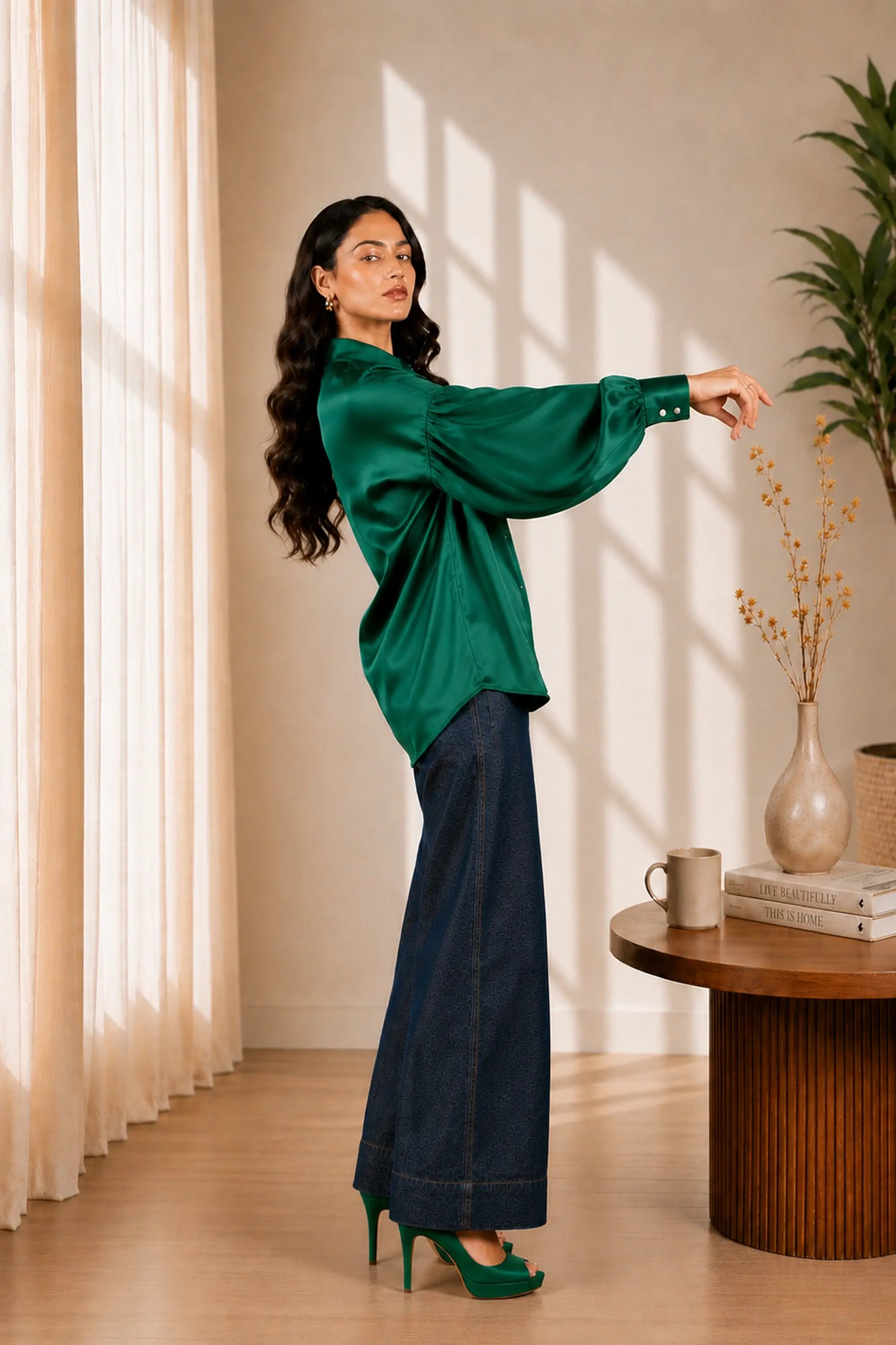 Emerald Mousse Shirt