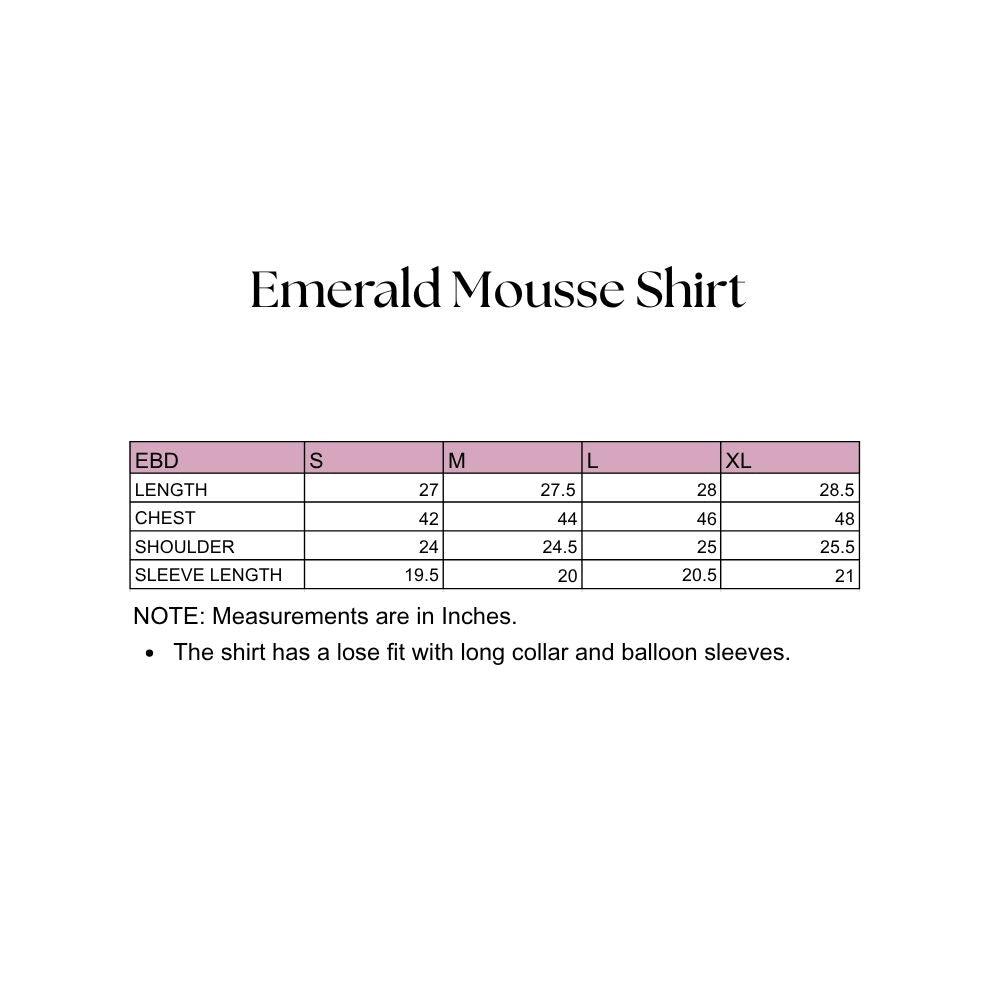 Emerald Mousse Shirt