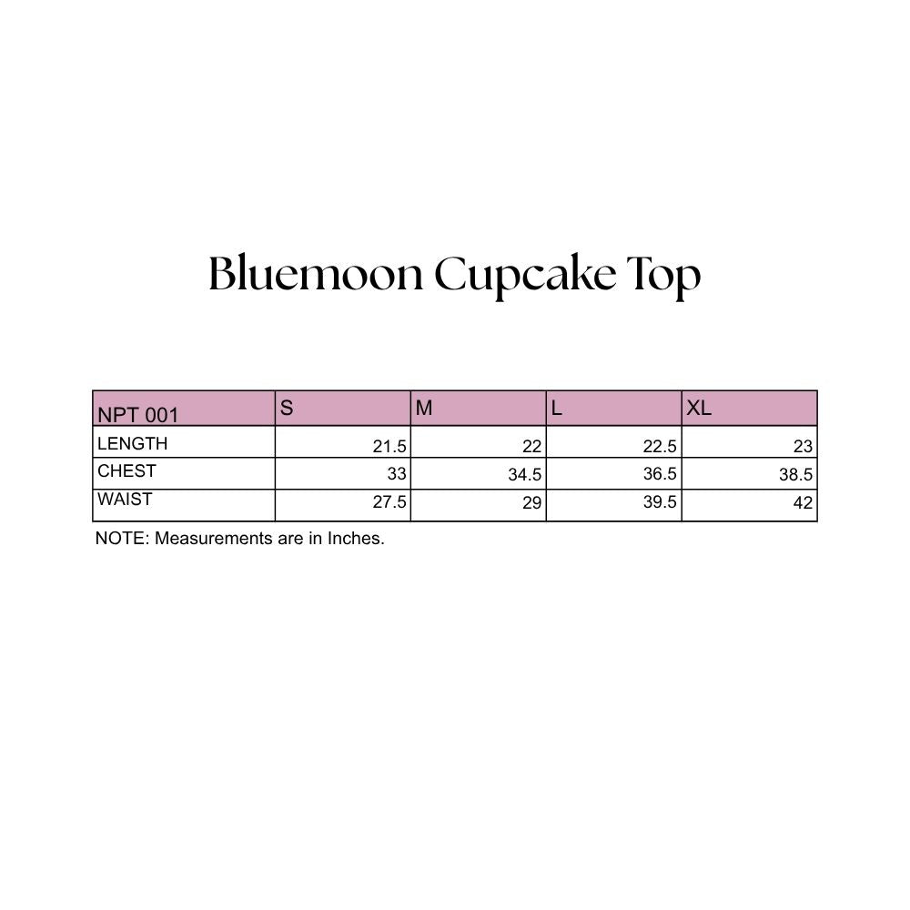 Blue Moon Cupcake Top