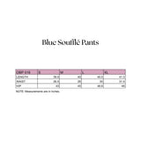 Blue Soufflé Pants