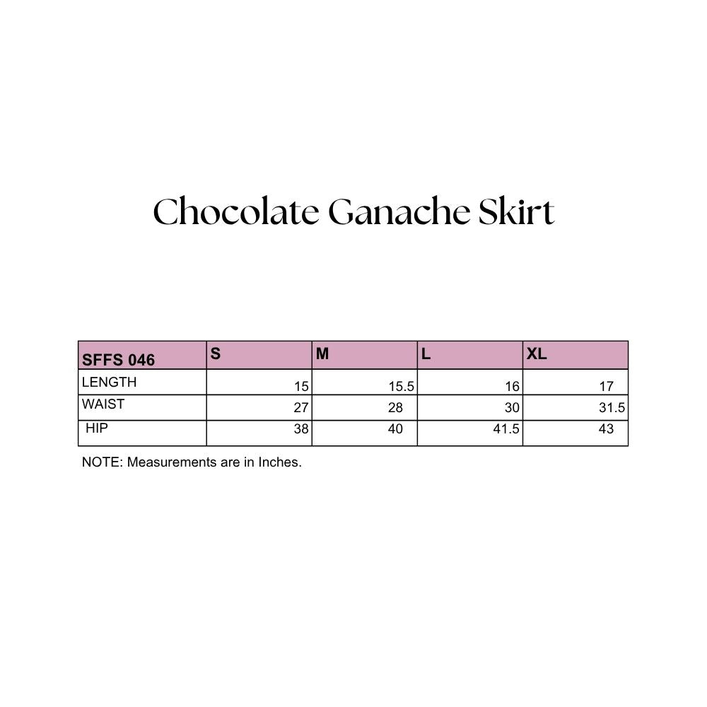 Chocolate Ganache Skirt